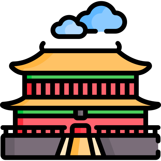 Forbidden city - Free monuments icons