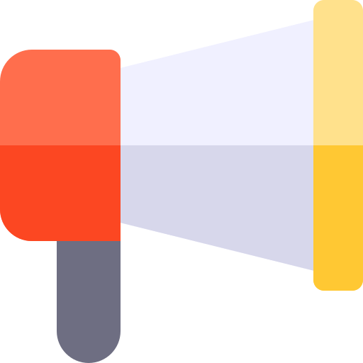 Megaphone free icon Megaphone free icon