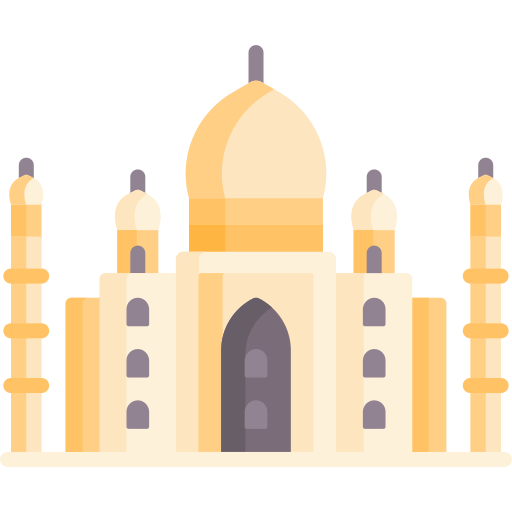 taj mahal icono gratis