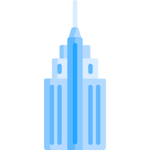 edificio empire state icono gratis