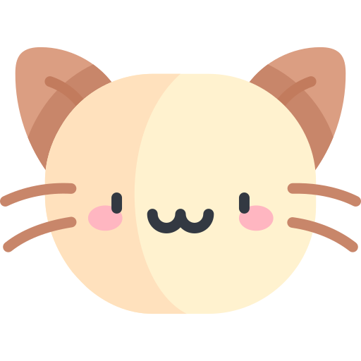 Cat Kawaii Flat icon