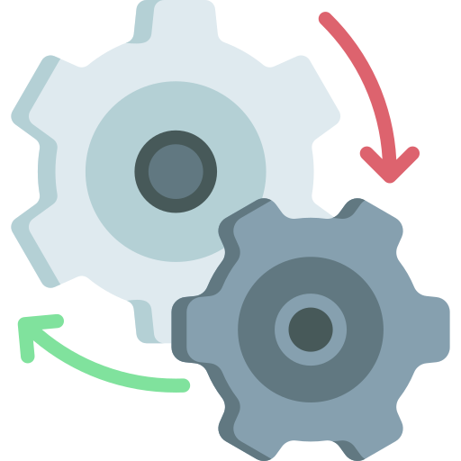 Gears Special Flat icon