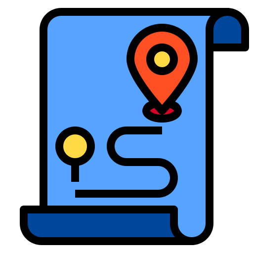 mapa icono gratis