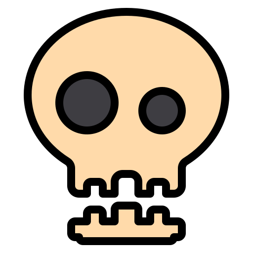 Skull free icon