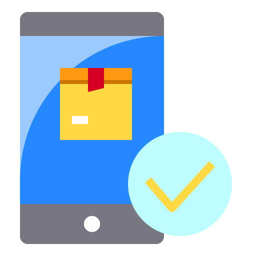 recibido icono gratis