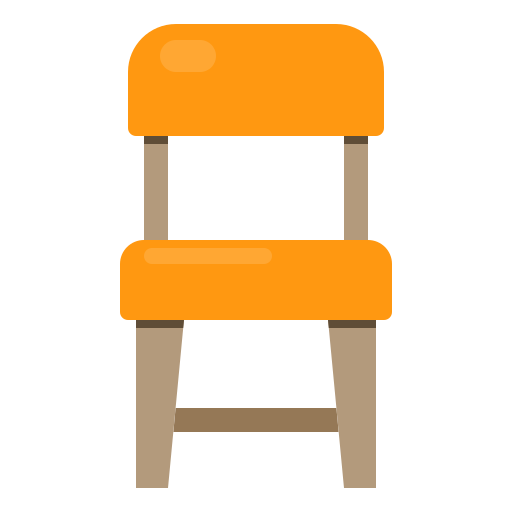 Chair Payungkead Flat icon