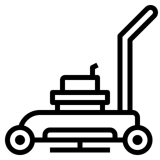 Lawn mower free icon