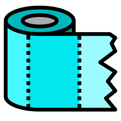 papel higienico icono gratis