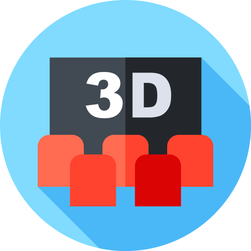 3d movie free icon 3d movie free icon