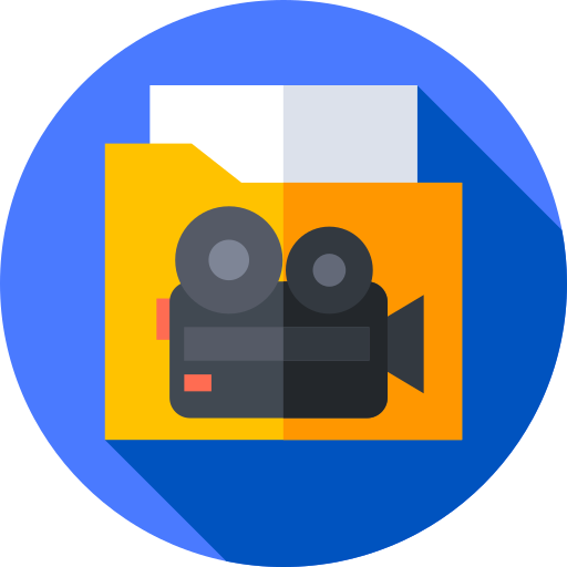 película icono gratis