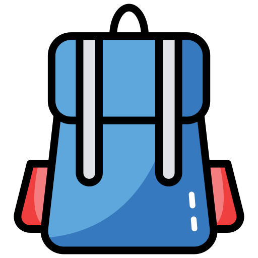 Backpack free icon