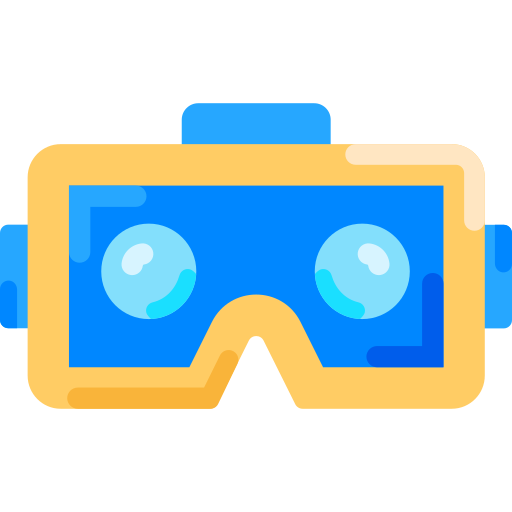 gafas de realidad virtual icono gratis