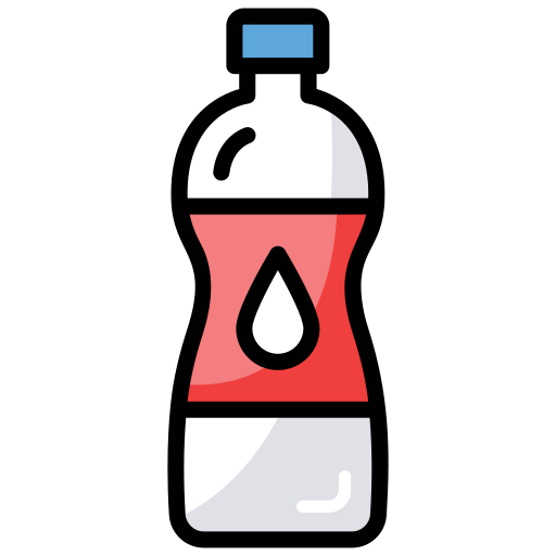 Water bottle free icon
