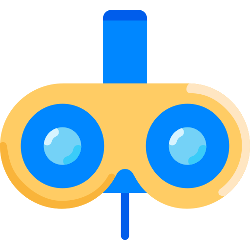 gafas de realidad virtual icono gratis