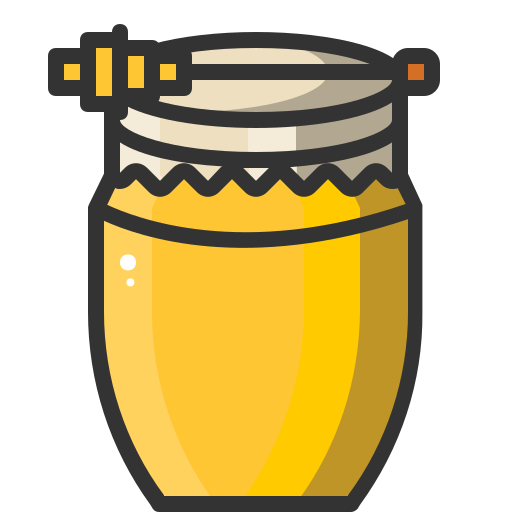 Miel icono gratis