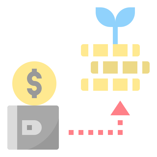 inversión icono gratis