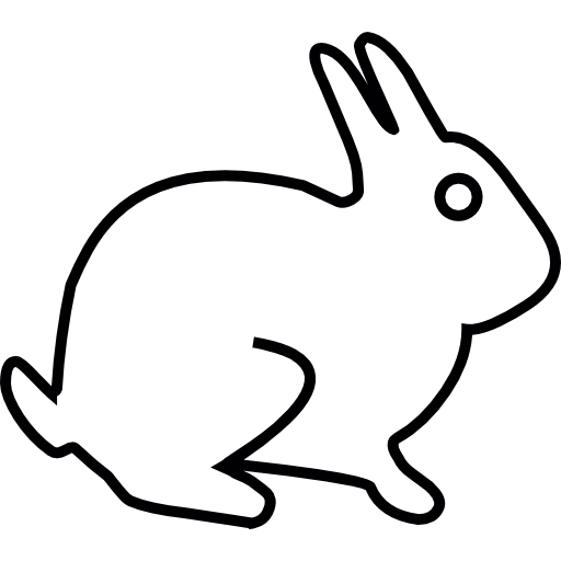 Free Icon | Rabbit, ios 7 interface symbol