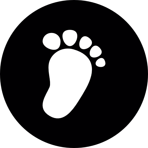 fußabdruck kostenlos Icon fußabdruck kostenlos Icon
