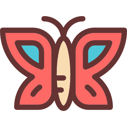 borboleta grátis ícone