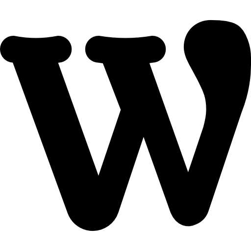 Wordpress - free icon