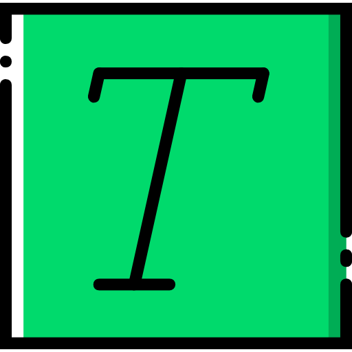 itálico icono gratis itálico icono gratis