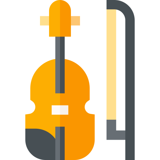 violín icono gratis