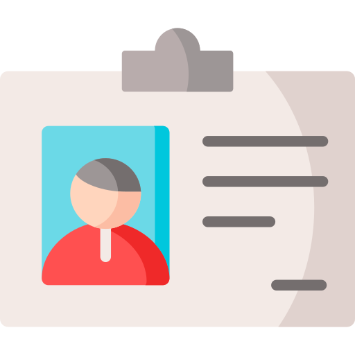 Id card Special Flat icon