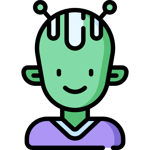 extraterrestre icono gratis