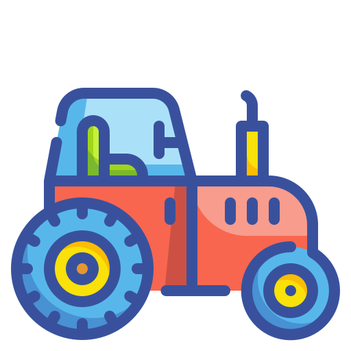 tractor icono gratis