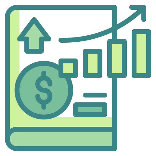 ciencias económicas icono gratis