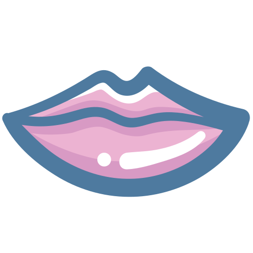 labios icono gratis