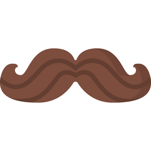 bigode grátis ícone bigode grátis ícone