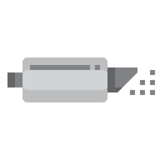 tubo de escape icono gratis