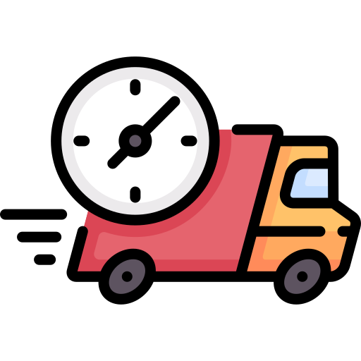 Fast delivery free icon