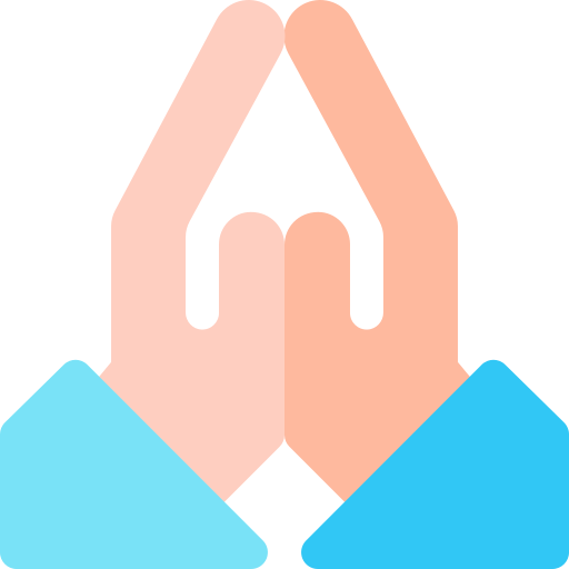 Prayer Basic Rounded Flat Icon