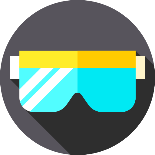 lentes de seguridad icono gratis