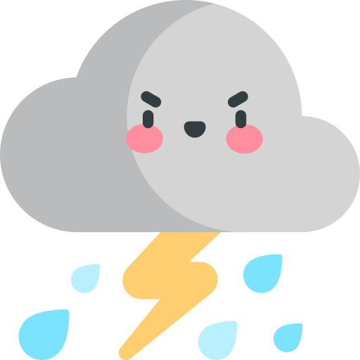 tormenta icono gratis