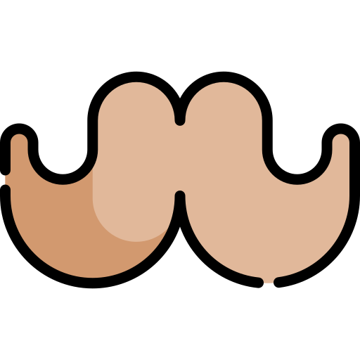 Bigode ícones De Beleza Grátis