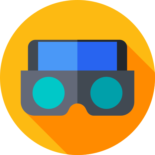 gafas vr icono gratis