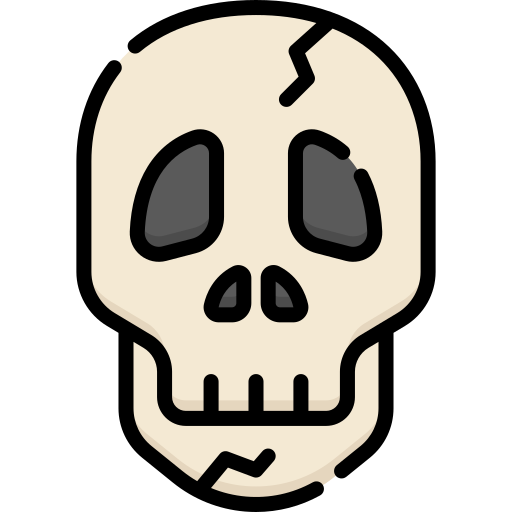 Skull Special Lineal color icon