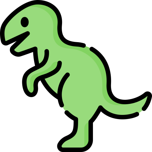 Tyrannosaurus rex Special Lineal color icon