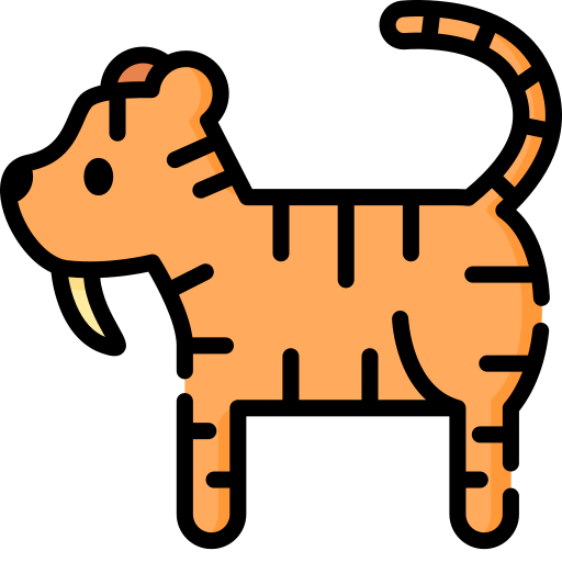 smilodon icono gratis