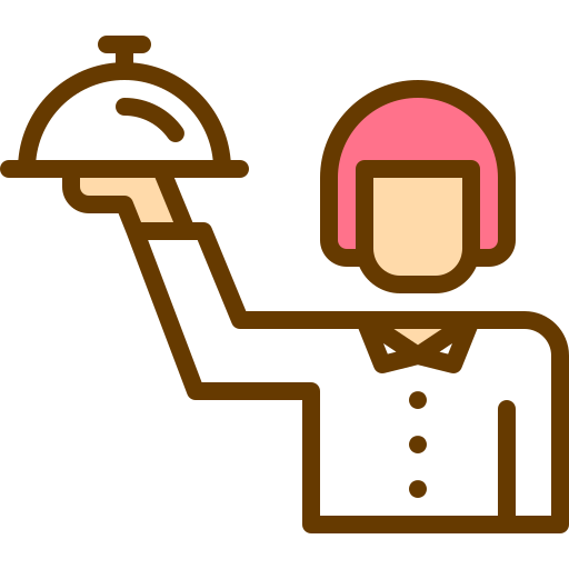 웨이트리스 무료 아이콘