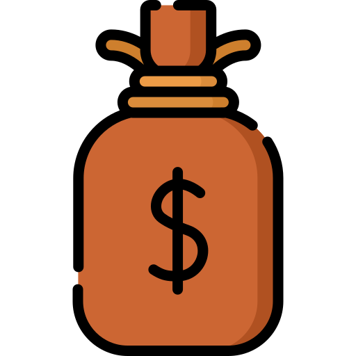 돈 가방 무료 아이콘