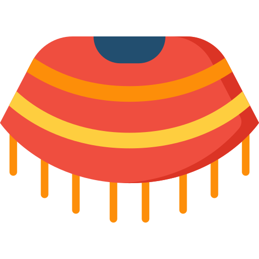 poncho icono gratis