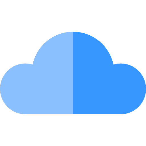 computación en la nube icono gratis