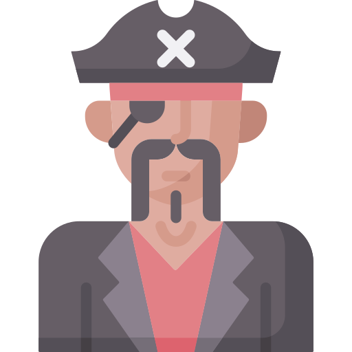 Pirate free icon