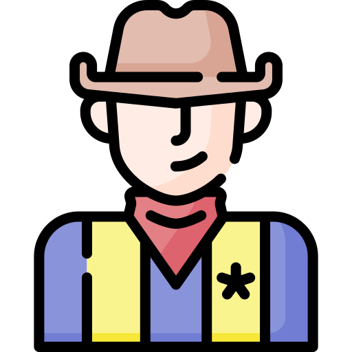cow-boy Icône gratuit cow-boy Icône gratuit
