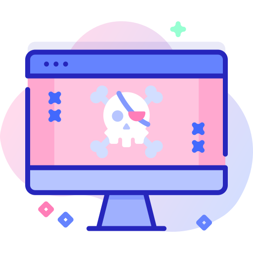 pirateado icono gratis