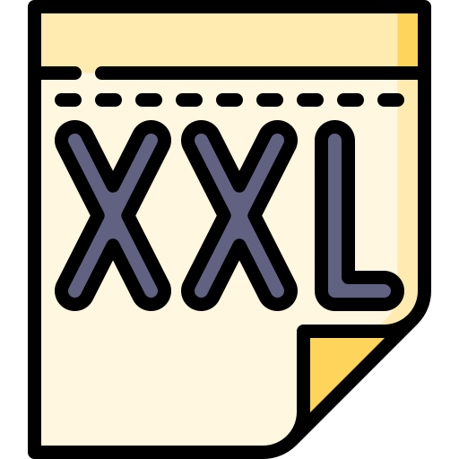 xxl icono gratis